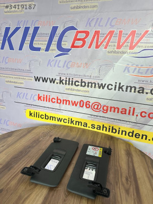 BMW İ4 2019-25 ÇIKMA ORJİNAL GÜNEŞLİK SİYAH