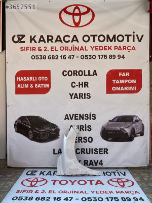 2020-2025 TOYOTA COROLLA CROSS ÇIKMA ORJİNAL SAĞ ÖN ÇAMURLUK