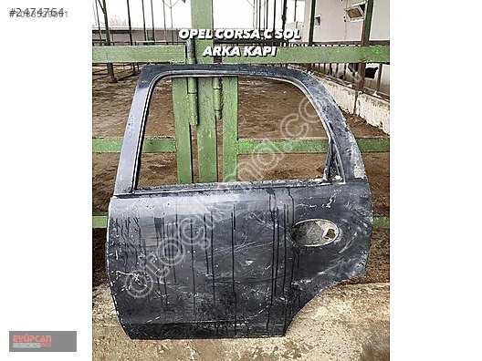 Orjinal Opel Corsa C Sol Arka Kapı - Eyupcan Oto'da Bulunur