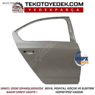 OCTAVİA ARKA KAPI SAĞ SOL 2013 2014 2015 2016 2017 / KAMPANYA