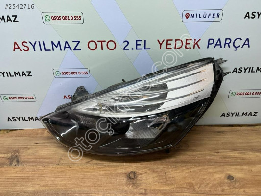 CLİO 4 SOL FAR ORJİNAL FAZ 1 NİKEAJSIZ OEM:260601176R