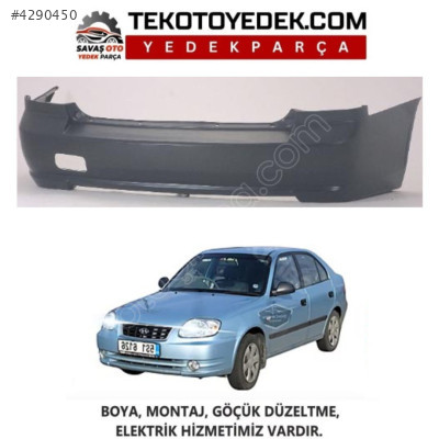 ACCENT ADMİRE ADMİRA ARKA TAMPON 2003 2004 2005 2006 / KAMPANYA