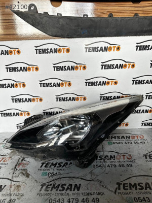 PEUGEOT 3008 5008 SOL ÖN FAR LEDLİ ÇIKMA ORJİNAL TEMSAN OTO