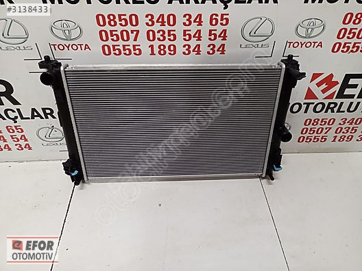 TOYOTA COROLLA SIFIR SU RADYATÖR 1.6BNZ 19-22 OEM NO:16400-0T350