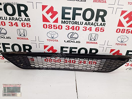 HONDA CİTY ORJİNAL ÇIKMA TAMPON ORTA IZGARA 21-23