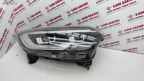 RENAULT KADJAR SAĞ FAR 260604984R LEDLİ*MERCEKLİ ICON