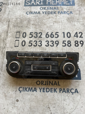 ÇIKMA VW GOLF 5K0 907 044 BT 5K0907044BT KLİMA KONTROL PANELİ