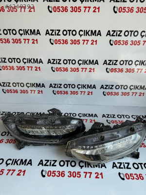 CİVİC FC5 FULL LED SAĞ SOL TAKIM FAR ORJİNAL ÇIKMA