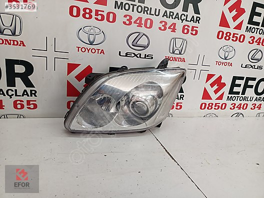 TOYOTA AVENSİS SOL FAR ORJİNAL ÇIKMA YEDEK PARÇA 03-06