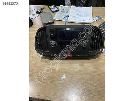 Orijinal Sıfır Fiat Doblo 4 Teyp Çerçevesi - Ayarlı ve