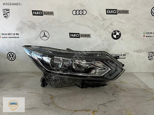 NİSSAN QASHQAİ HALOJEN SAĞ FAR ORJİNAL