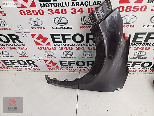 TOYOTA YARİS SOL ÖN ÇAMURLUK ORJİNAL ÇIKMA YEDEK PARÇA 20-22