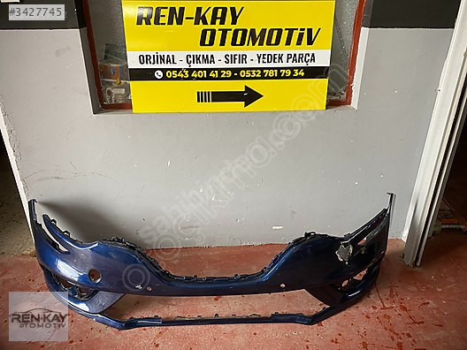 RENAULT MEGAN 4 ÖN TAMPON LACİVERT ORJ ÇIKMA RENKAY OTO KOCAELİ