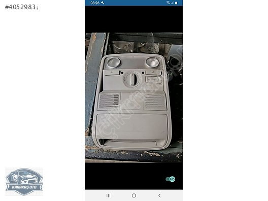 1K0 867489 E GOLF 5 PLUS TAVAN AYDINLATMASI