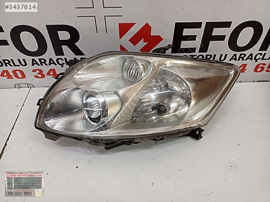 TOYOTA AURİS SOL FAR ÇIKMA ORİJİNAL PARÇA 2007-2010