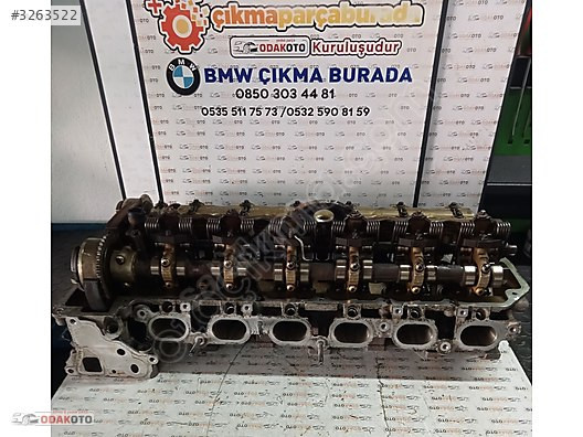 7533525 BMW E60 N52 3.0 Çikma Orjinal Temiz Silindir Kapak