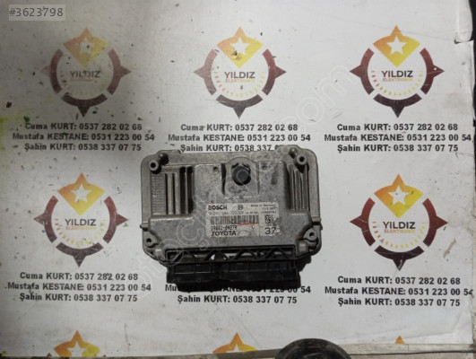 TOYOTA AYGO CIKMA MOTOR BEYNI 0261S08723_89661-0H370