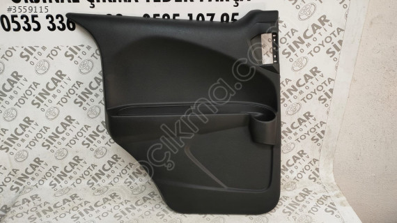 FORD COURİER 2014 2023 SOL ARKA KAPI DÖŞEMESİ ÇIKMA ORJİNAL
