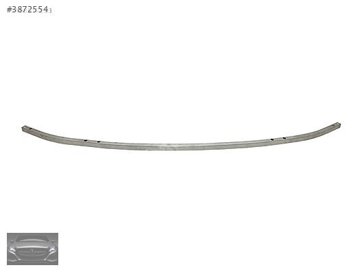 2236208702 MERCEDES S SERİSİ W223 ÖN ALT TAMPON DEMİRİ