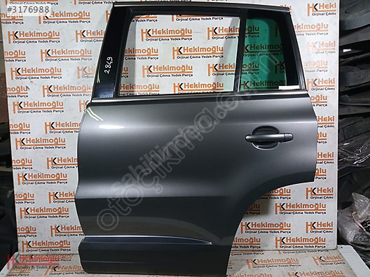 VW TİGUAN SOL ARKA KAPI HATASIZ BOYASIZ ORJİNAL SÖKME GRİ 08-16
