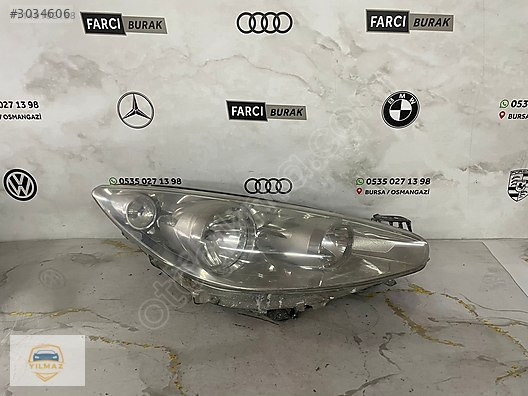 PEUGEOT 308 MAKYAJLI SAĞ FAR YAN SANAYİ
