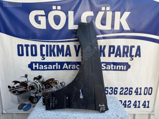 Honda Civic İ ES Sol Ön Çamurluk Siyah ORJİNAL