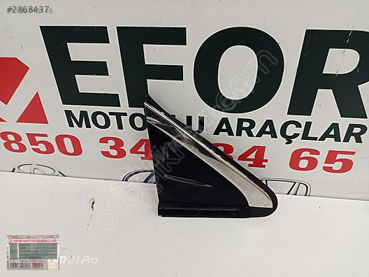 TOYOTA COROLLA SAĞ AYNA ÜÇGEN BAKALİTİ ÇIKMA ORİJİNAL 2019-2024