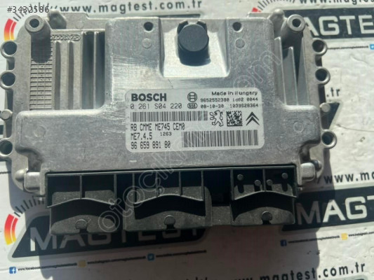 PSA CITROEN C4 MOTOR BEYİNİ 0261S04220 9665989180 ME7.4.5