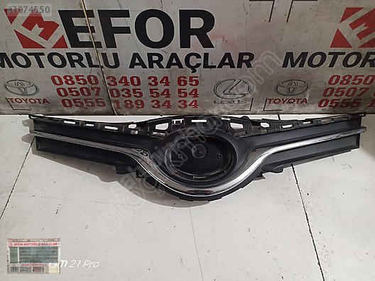 TOYOTA YARİS ÖN PANJUR ÇIKMA ORİJİNAL PARÇA 2015-2016