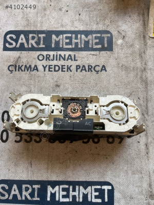 ÇIKMA VW POLO 6Q0 820 045 G 6Q0820045G KLİMA KONTROL PANELİ