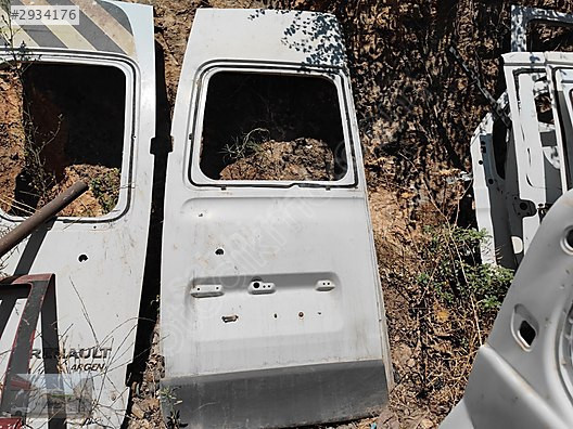 Renault Master bağaj kapağı sol Orjinal hasarsız beyaz