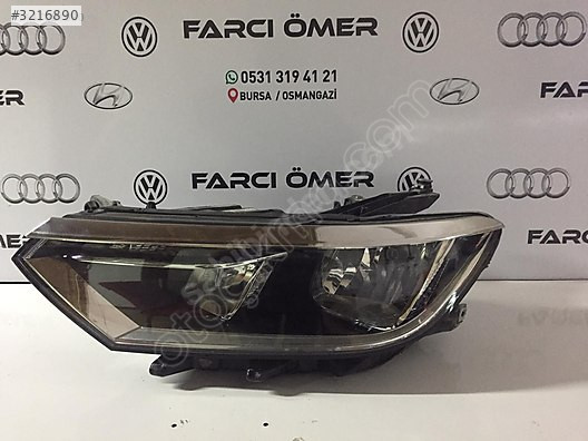 PASSAT B8 HALOJEN ÖN SOL FAR HATASIZ SÖKME