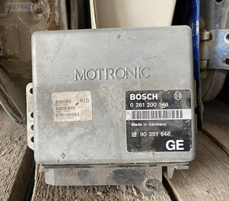 Opel Vectra A 2.0 Motor Beyni Bosch 90351648 0261200376