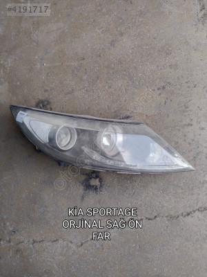 KİA SPORTAGE LEDLİ ORJİNAL SAĞ ÖN FAR AZ HASARLI 2010-2015