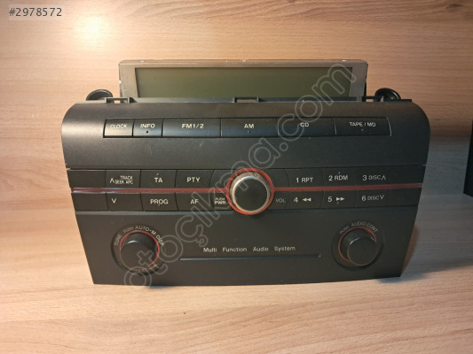 Mazda 3 CD PLAYER EKRAN  BP4M66AS0 BP4M66950A 14789909