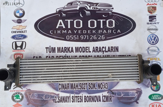 CHERY TİGGO TURBO RADYATÖRÜ İNTERCOOL  ORJİNAL ÇIKMA
