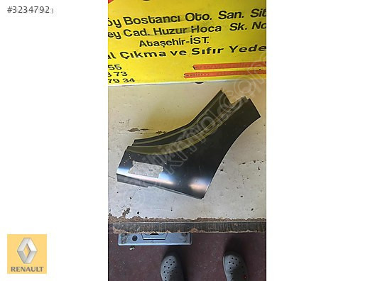 RENAULT FLUENCE ÇIKMA ORJİNAL SOL ARKA MARŞBİYEL SACI VE DİĞER P