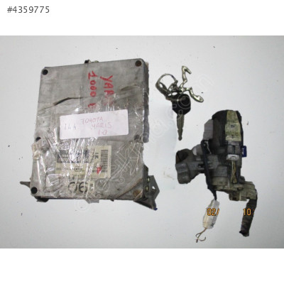 89661-52064 211000-7214 Toyota Yaris 1.0 Motor Beyni Komple Seti