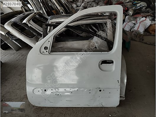 Renault Kangoo sol ön kapı orijinal beyaz