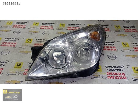 OPEL ASTRA H SOL FAR ÇIKMA SÖKME YEDEK PARÇA