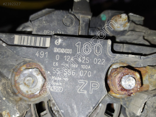 0124425022 Opel Astra Corsa 1.6/1.8 Şarj Dinamosu Çıkma