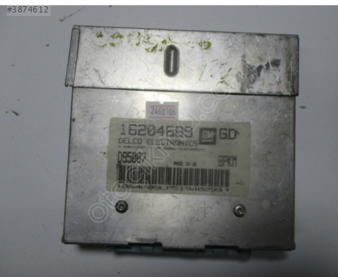 Opel Corsa 1.2 Motor Beyni 16204689