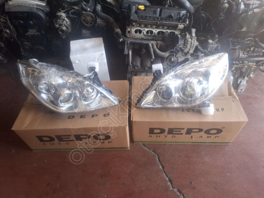 ÖZMEN OPEL VECTRA C MAKYAJLI SAĞ SOL ÖN FAR ÇİFT ADET