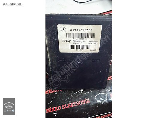 A2134316700 Mercedes E W213 ABS BEYNİ A 213 431 67 00