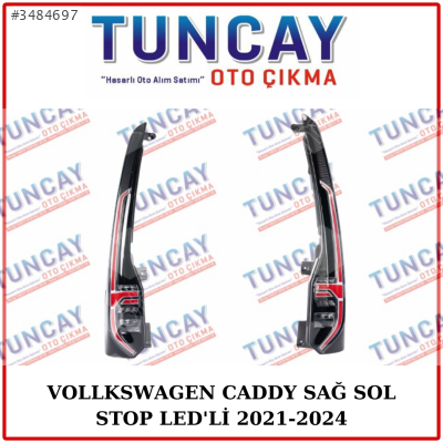 VOLKSWAGEN CADDY SAĞ SOL STOP LEDLİ 2021-2025