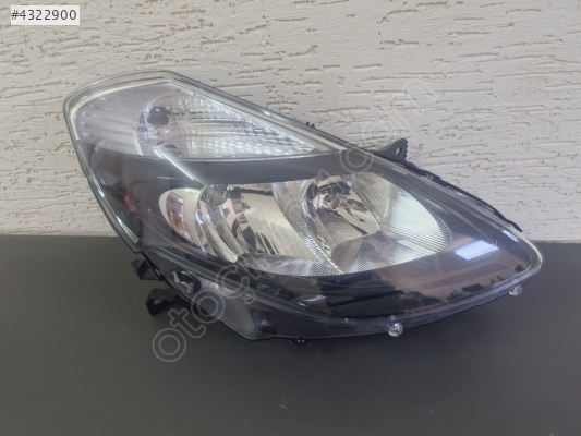 RENAULT CLİO 3 SAĞ ÖN FAR SİYAH SIFIR 2009-2012