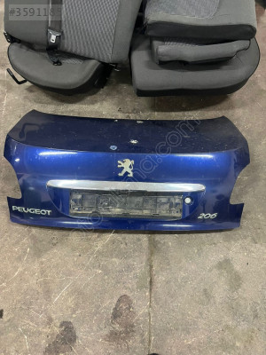 206 Model Peugeot için Mert Oto Bagaj Kapağı