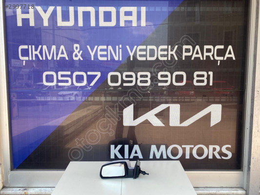 KİA RİO 2006-2009 SOL AYNA MANUEL SIFIR YAN SANAYİ YEDEK PARÇA