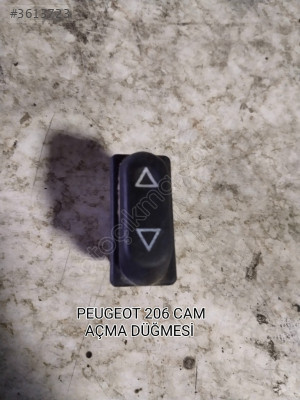 PEUGEOT 206 ORJİNAL TEKLİ CAM AÇMA DÜĞMESİ
