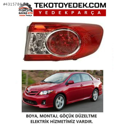 COROLLA ARKA DIŞ STOP SAĞ SOL 2011 VE ÜZERİ / KAMPANYA